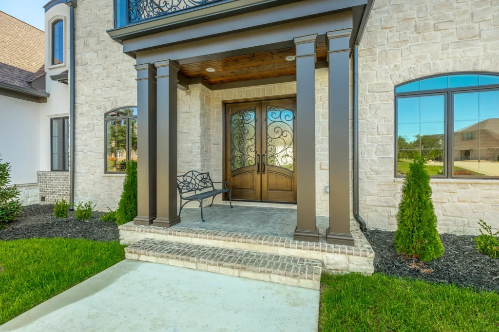 Exterior Front Entrance Magnolia - W Rondon construction LLC