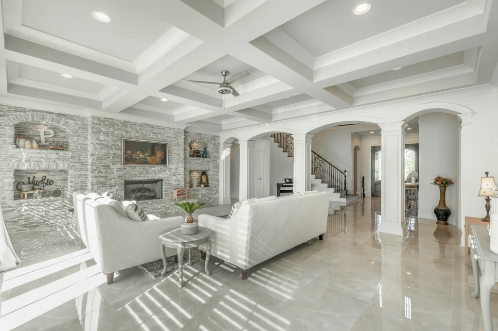 Interior Living Room Magnolia - W Rondon construction LLC